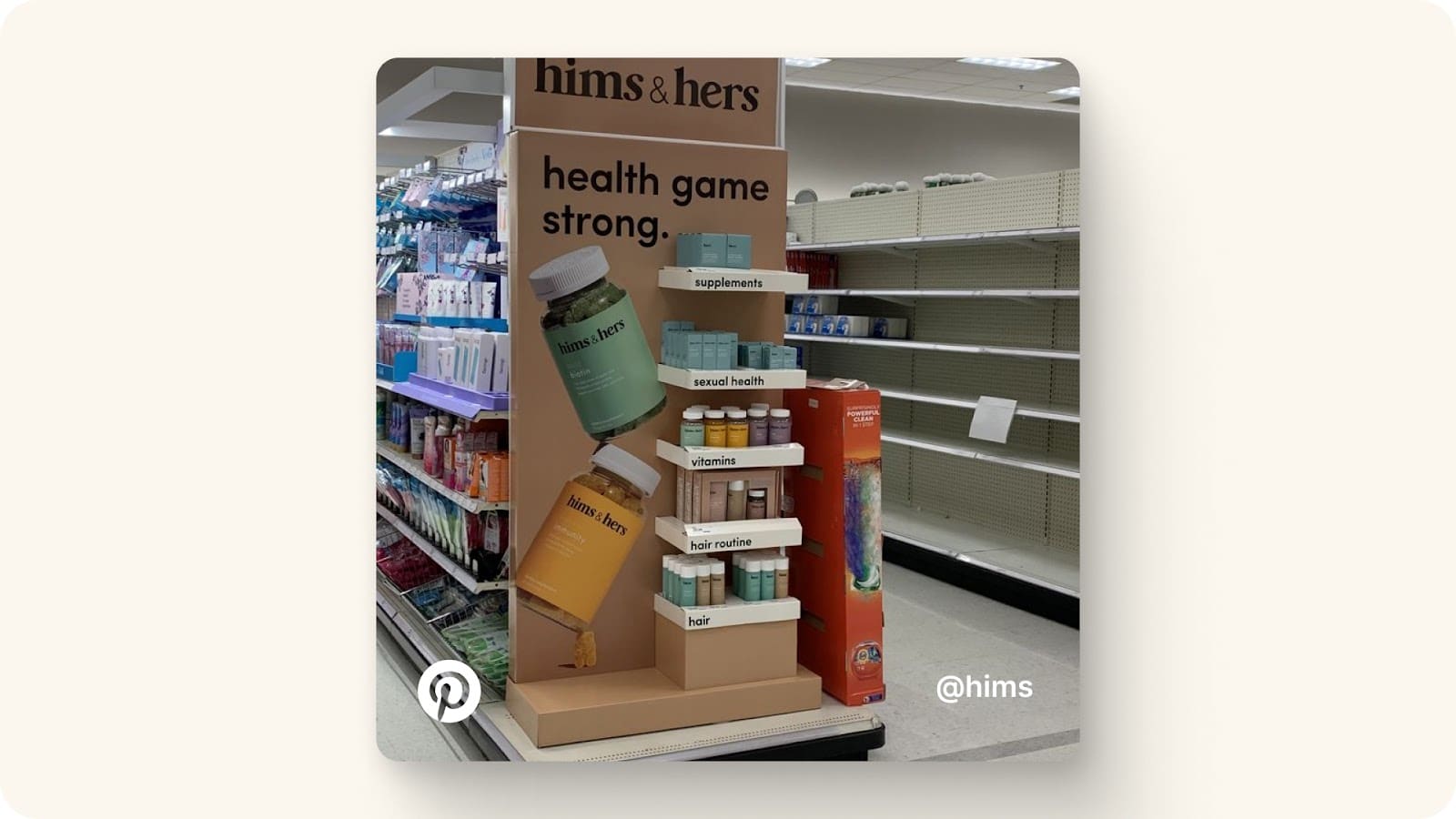 Branded POP Display
