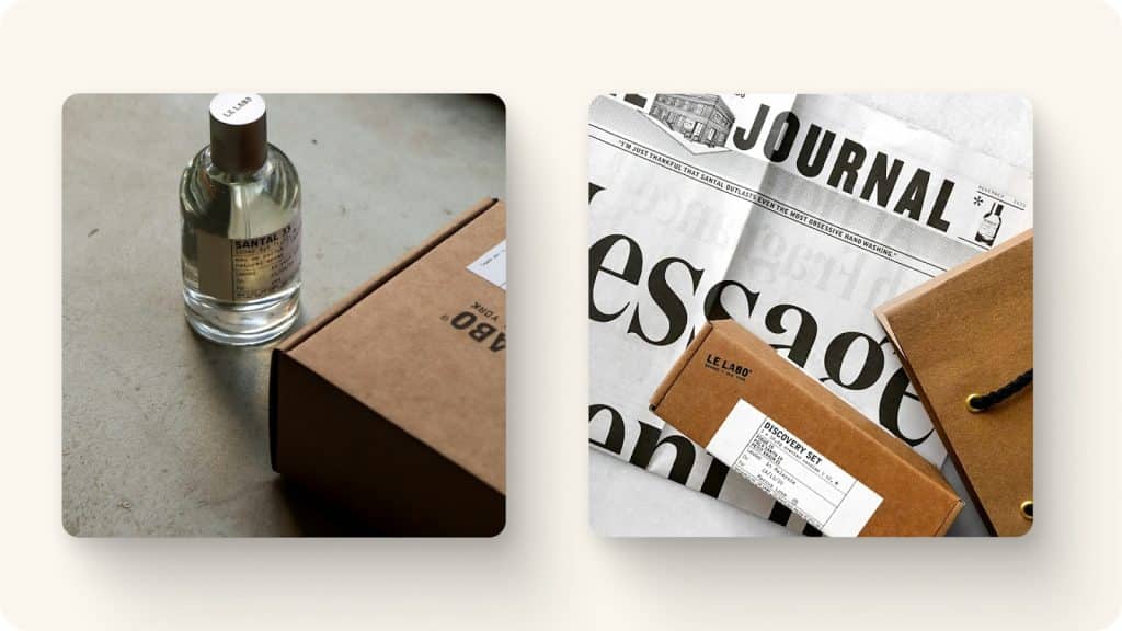 le labo packaging
