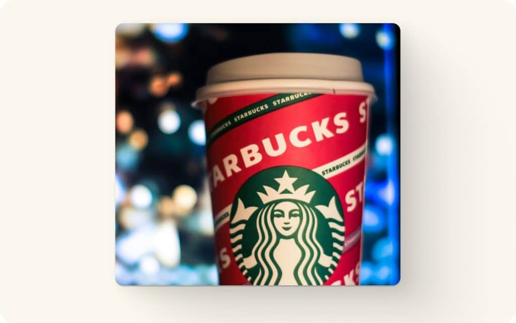 Starbucks Seasonal Displays