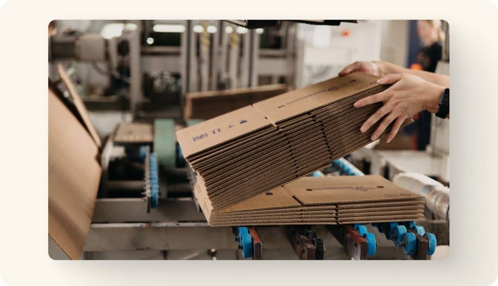 cardboard packaging for christmas