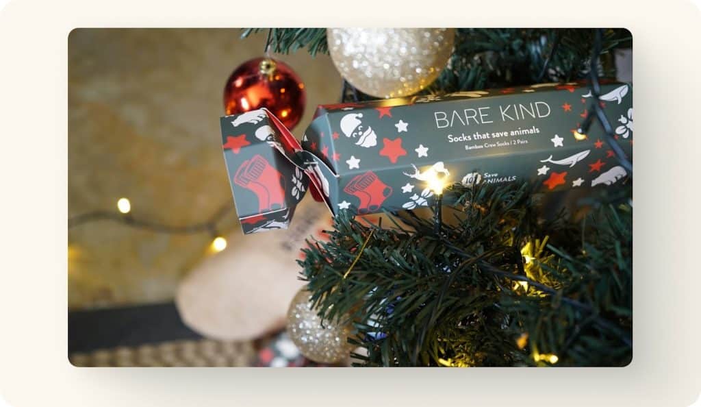 retail box holiday package