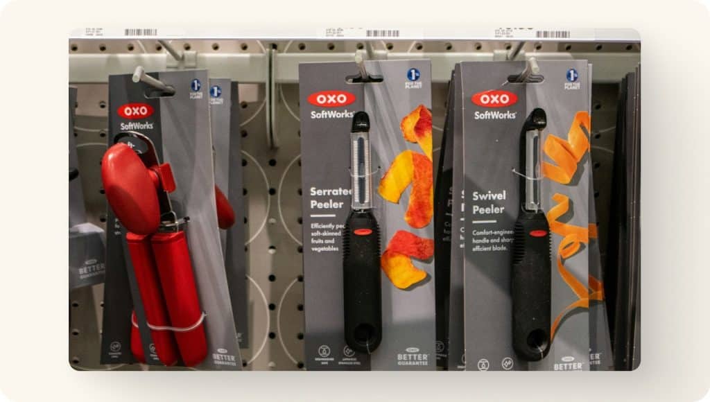 oxo retail reset packaging