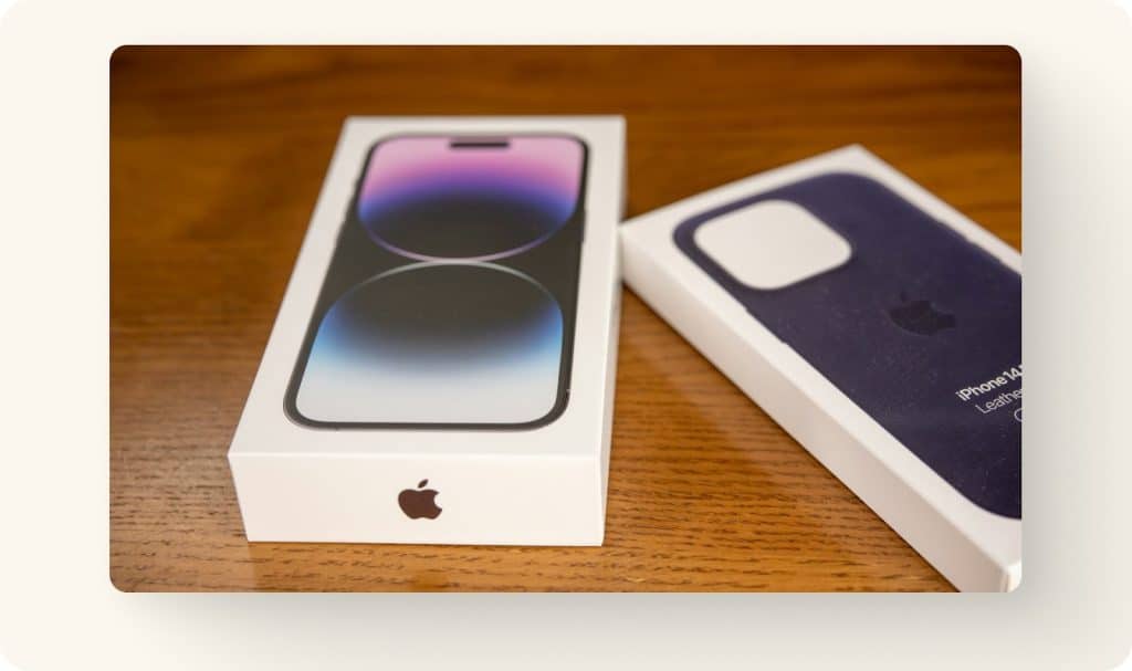 apple phone box