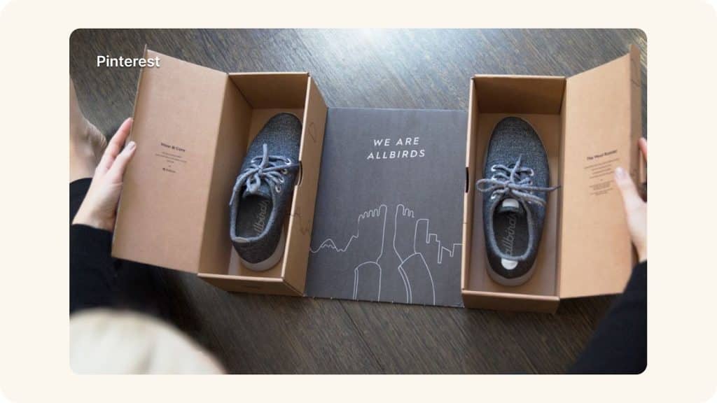 allbirds ecommerce packaging